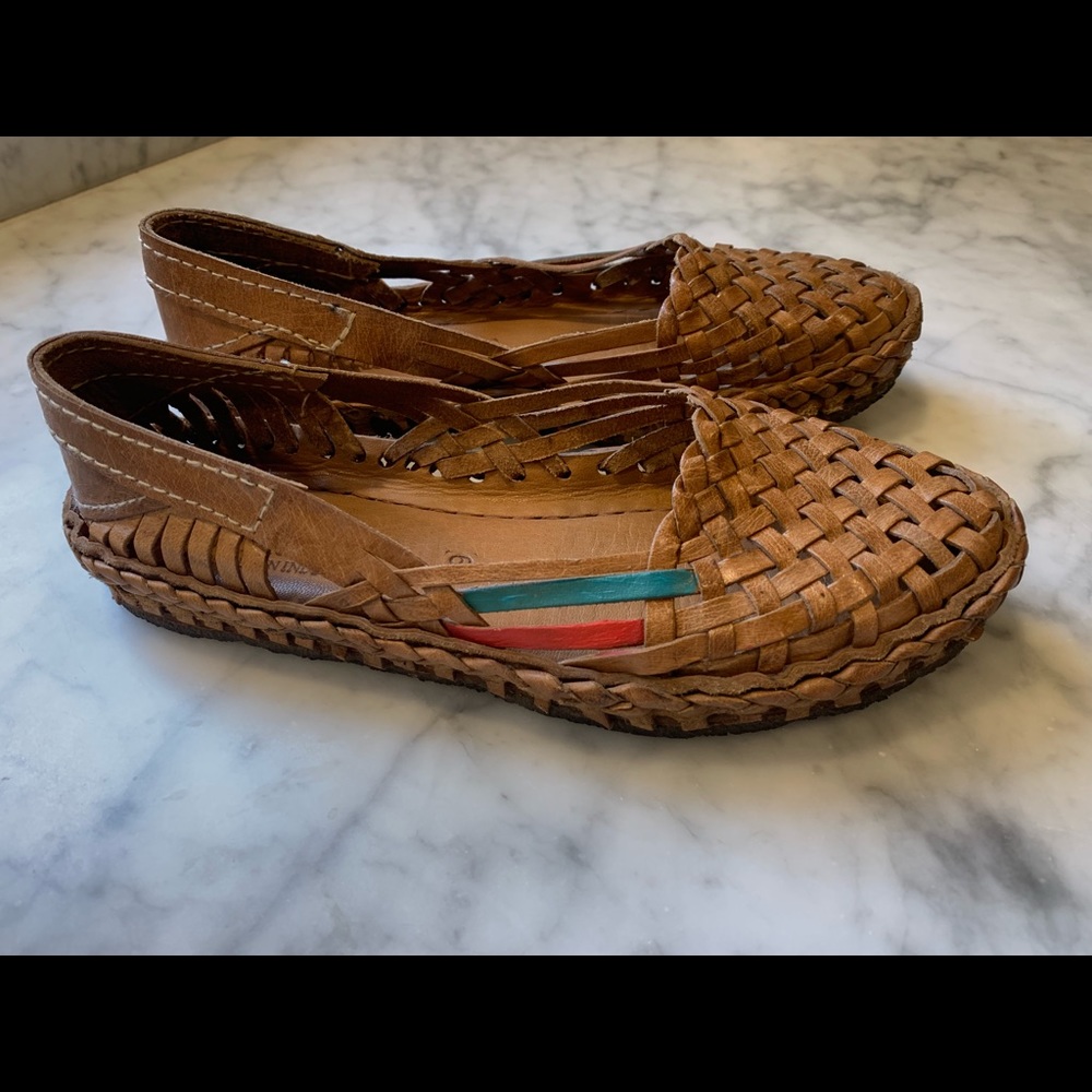 Mohinders Braided Flats- Size 6